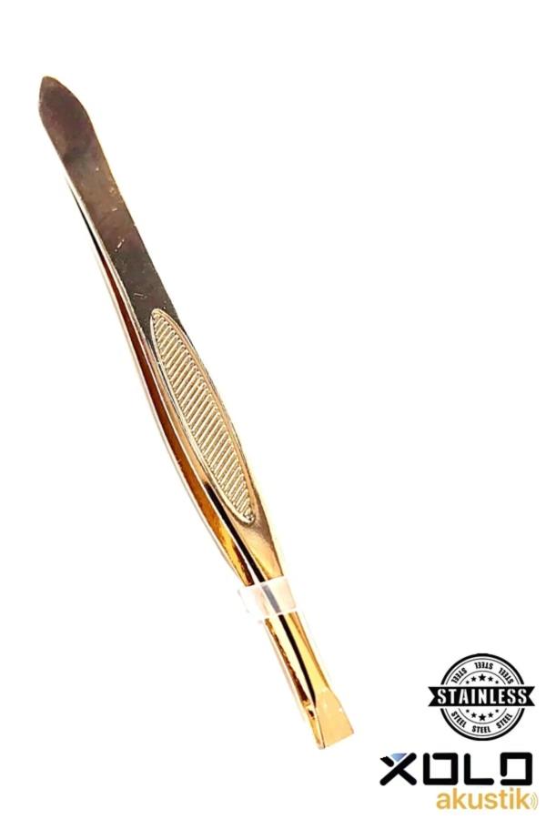 Gold Düz Uçlu Cımbız 