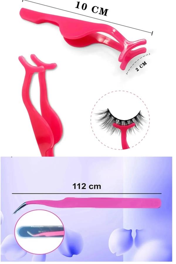 İpek Kirpik Seti 2'li ASORTİ