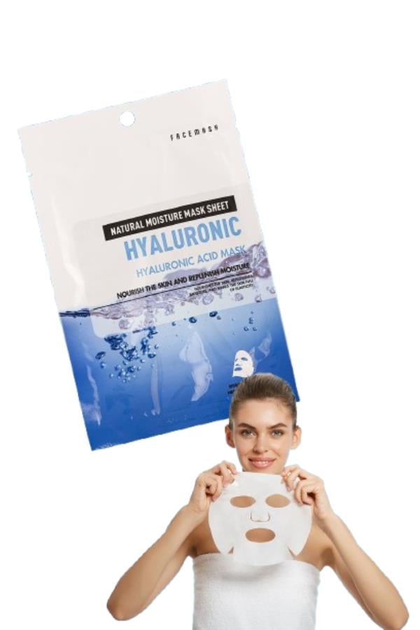 Kağıt Yüz Maskesi Hyradulocid Asit Maske