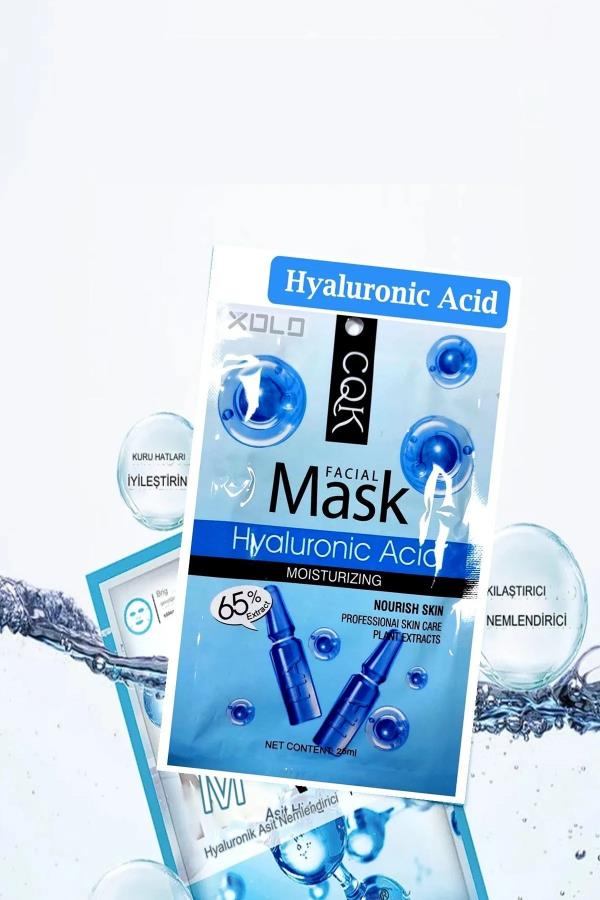 Kağıt Yüz Maskesi Hyraluonic Acid 998
