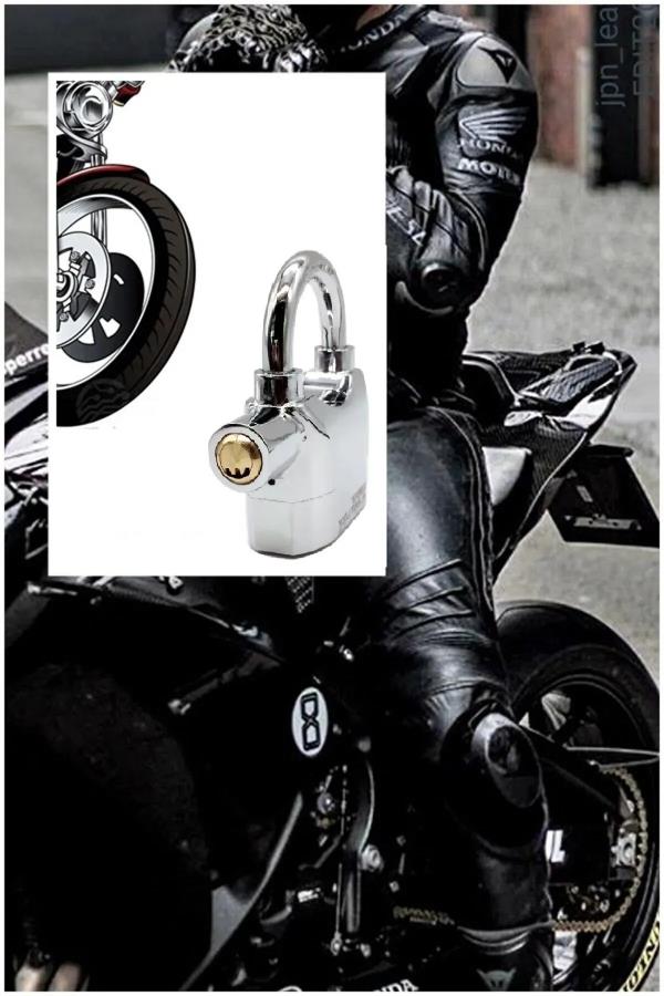 Krom Alarmlı Kısa Asma Kilit