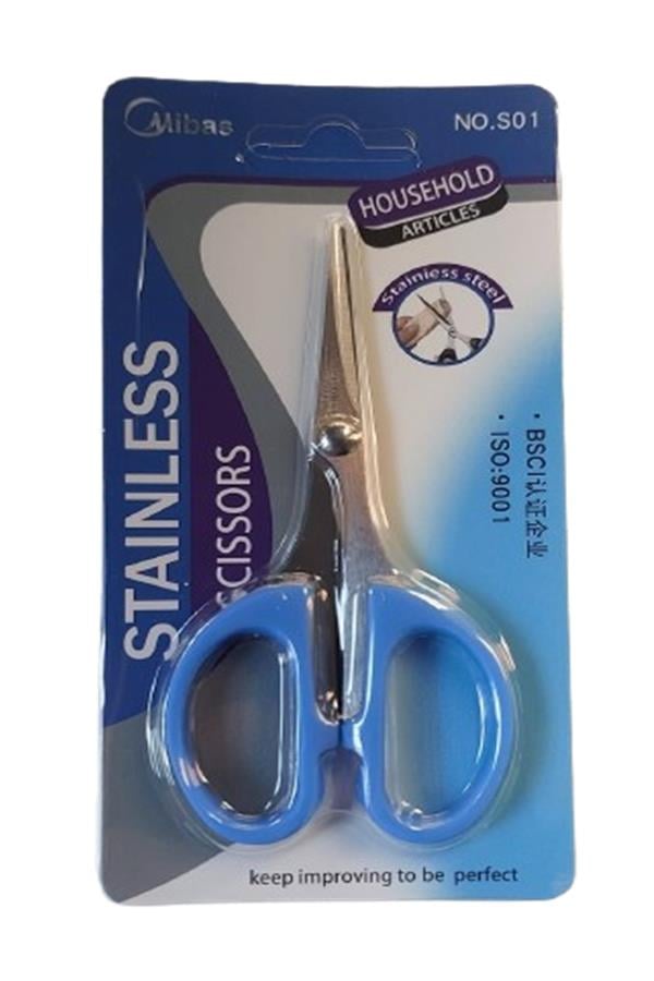 Mavi Ofis Kırtasiye Çok Amaçlı Makas 12 cm S004