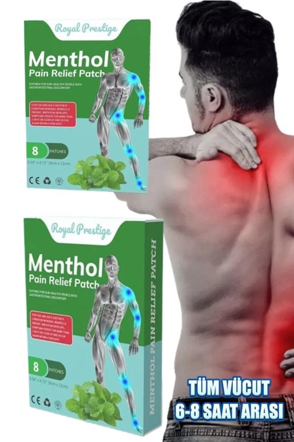 Mentollü Tüm Vücut Ağrı Sızı Bandı