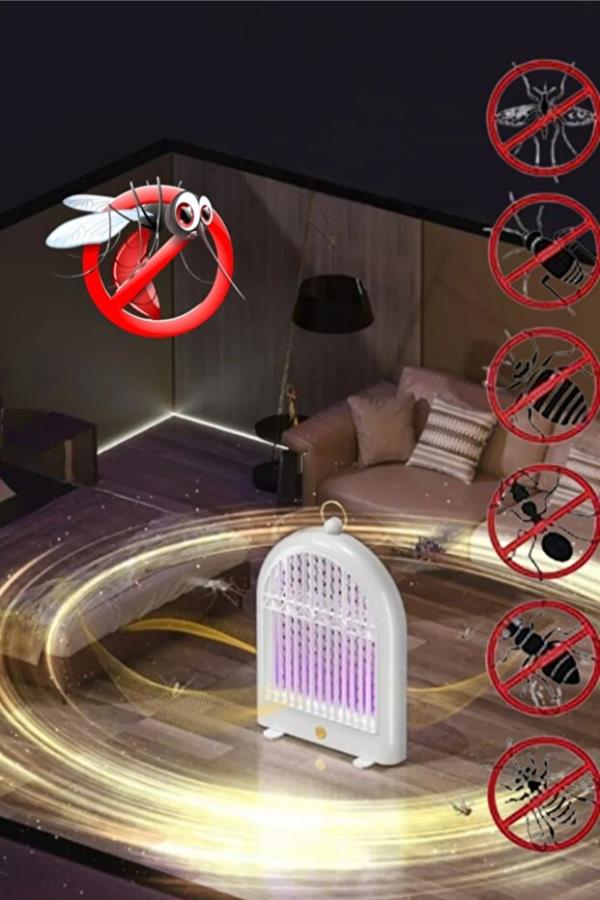 Pencere Tipi Şarjlı Sinek Öldürücü 10W