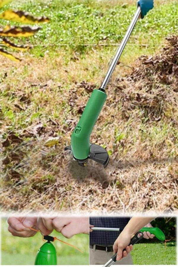 Pilli Çim Biçme Makinesi