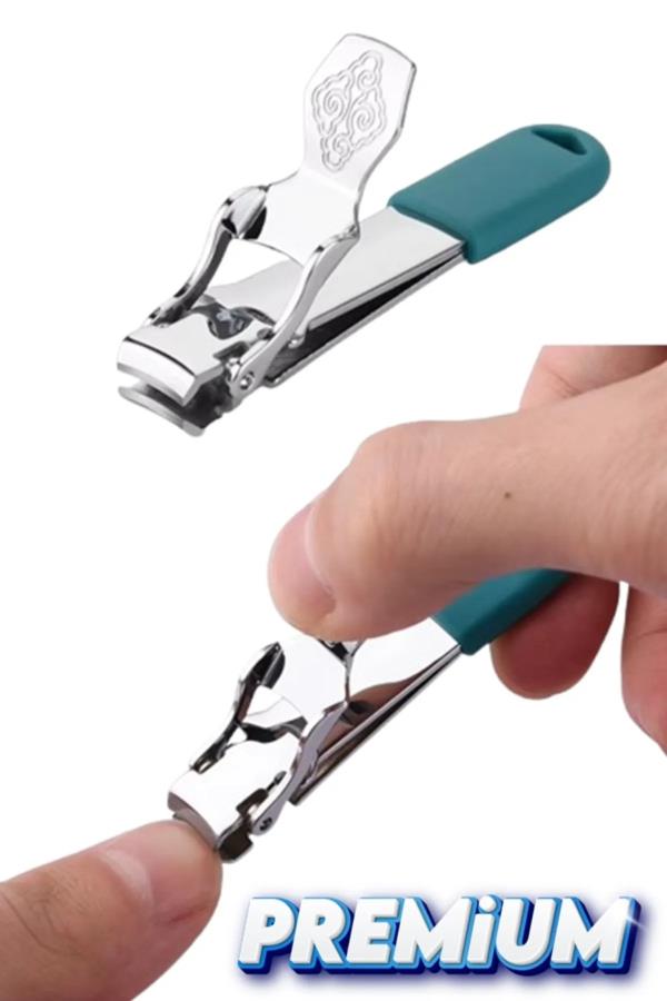 Rubber Tırnak Makası Düz Uçlu Yeşil