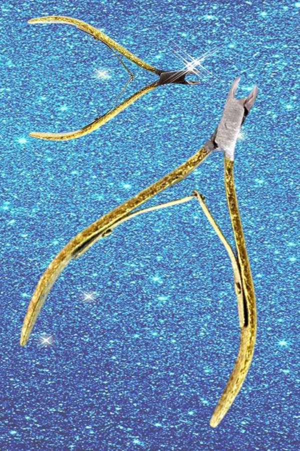 Sarı Glitter Manikür Pensi