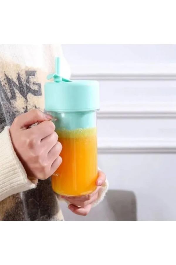 Şarj Edilebilir Pipetli Bardak Blender