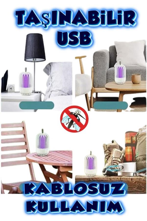 Şarjlı Asılabilir Flash Sinek Öldürücü Cız