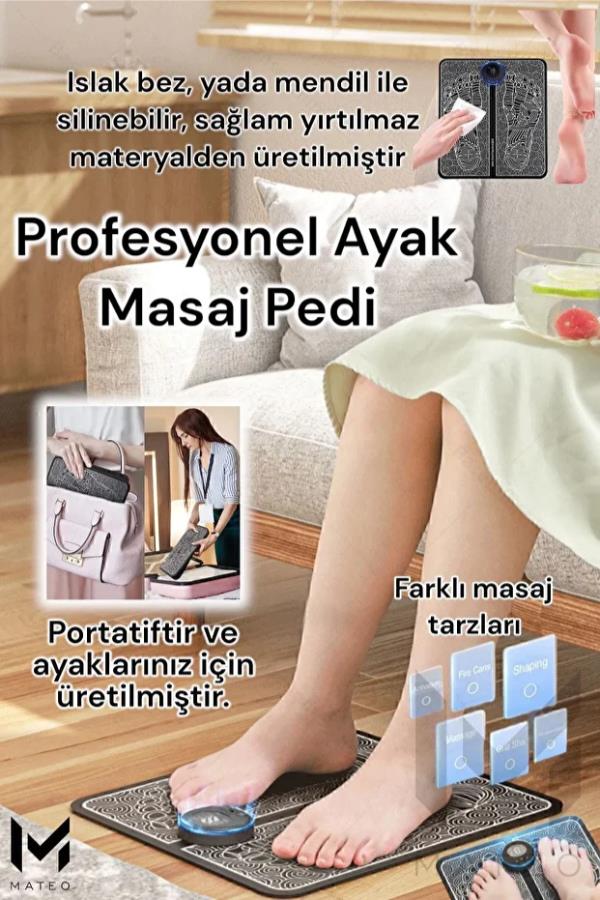 Şarjlı Ayak Masaj Aleti