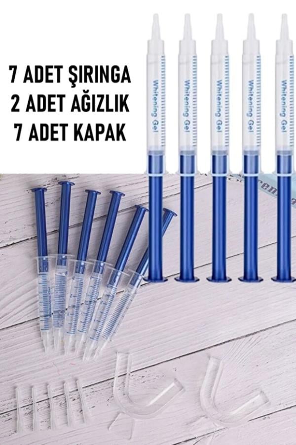Şırınga Jelli Diş Beyazlatma Seti