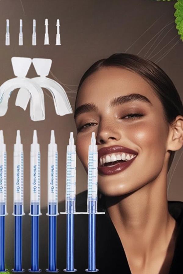 Şırınga Jelli Diş Beyazlatma Seti