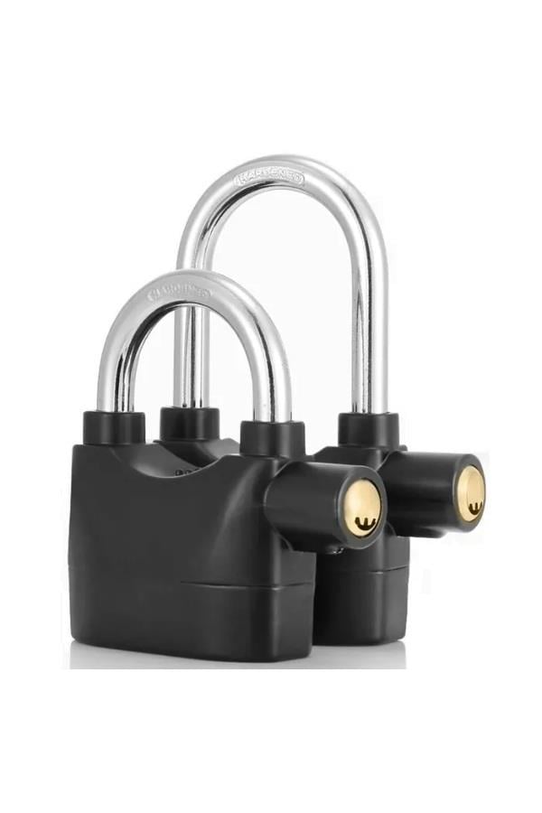 Siyah Alarmlı Uzun Asma Kilit