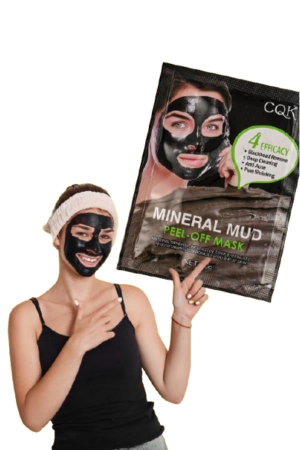 Siyah Çamur Maske Peeling Kolajen Mineral
