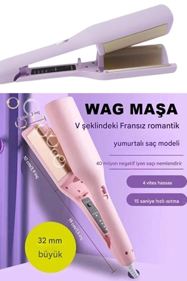 Su Dalgası V Dalga Saç Maşası