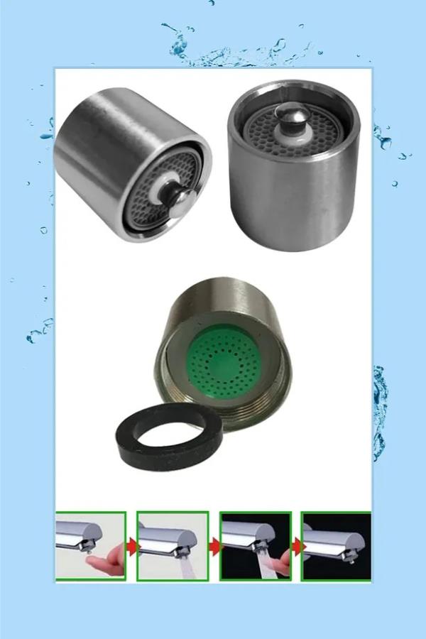 Tasarruflu Bas Çek Musluk Ucu