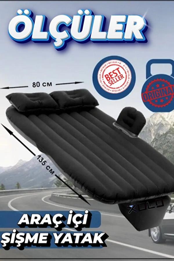 Yastıklı Araç İçi Şişme Yatak