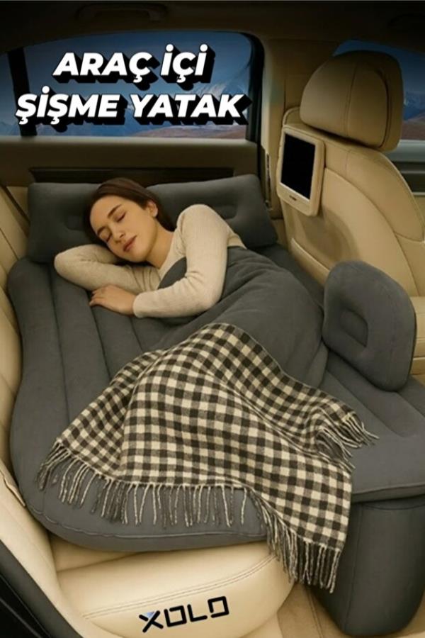 Yastıklı Araç İçi Şişme Yatak