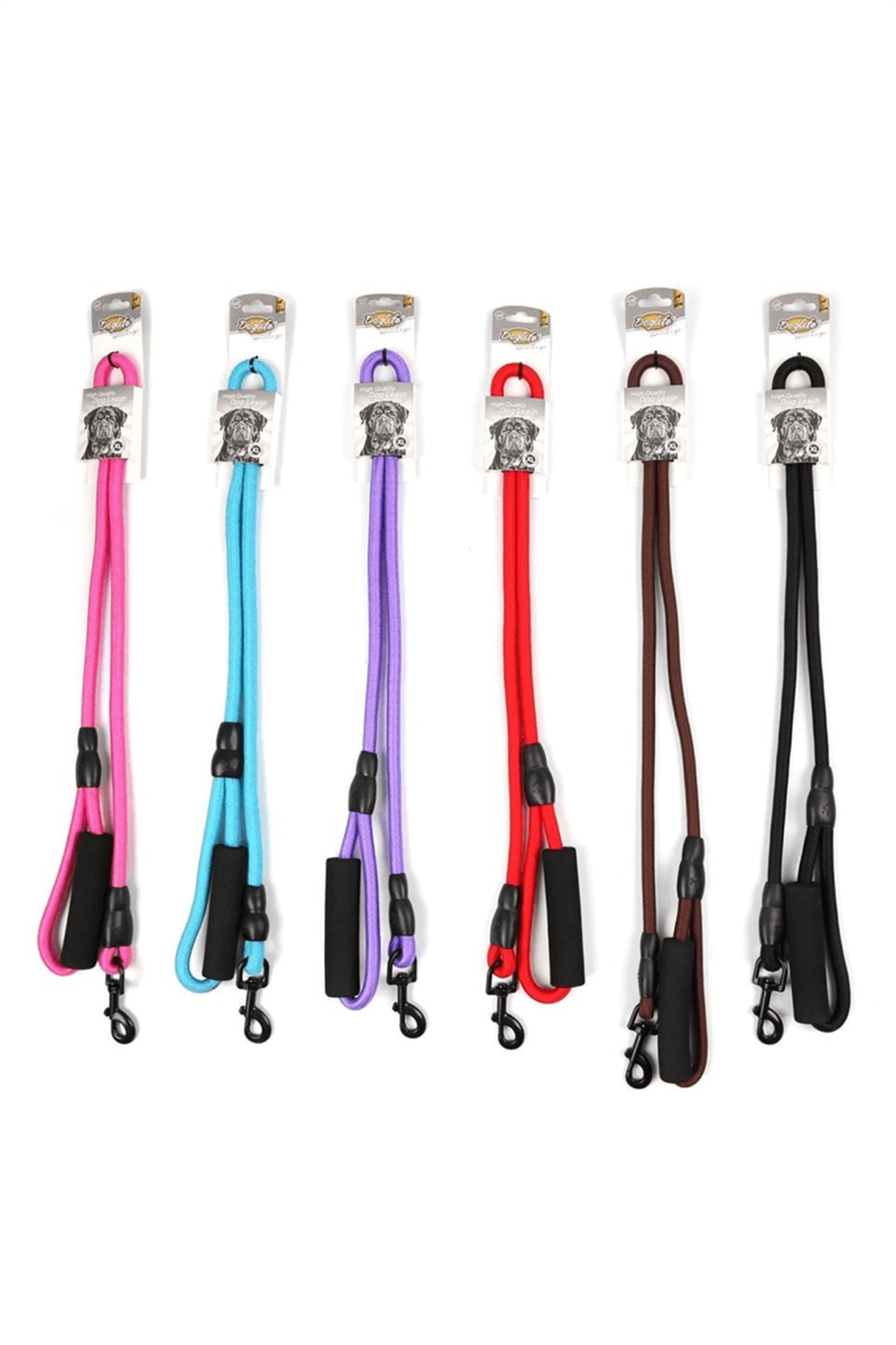 203496-DOGLİFE SOFT TUTMALI FİTİL GEZDİRME 12Mm/120CM 1 Adet