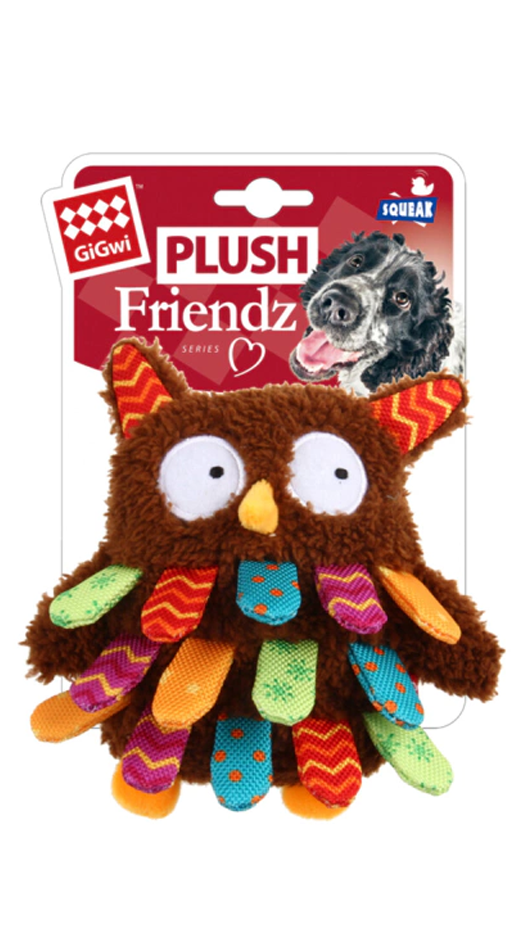 6134 Plush Friendz Sesli Baykuş Köp.Oyun.