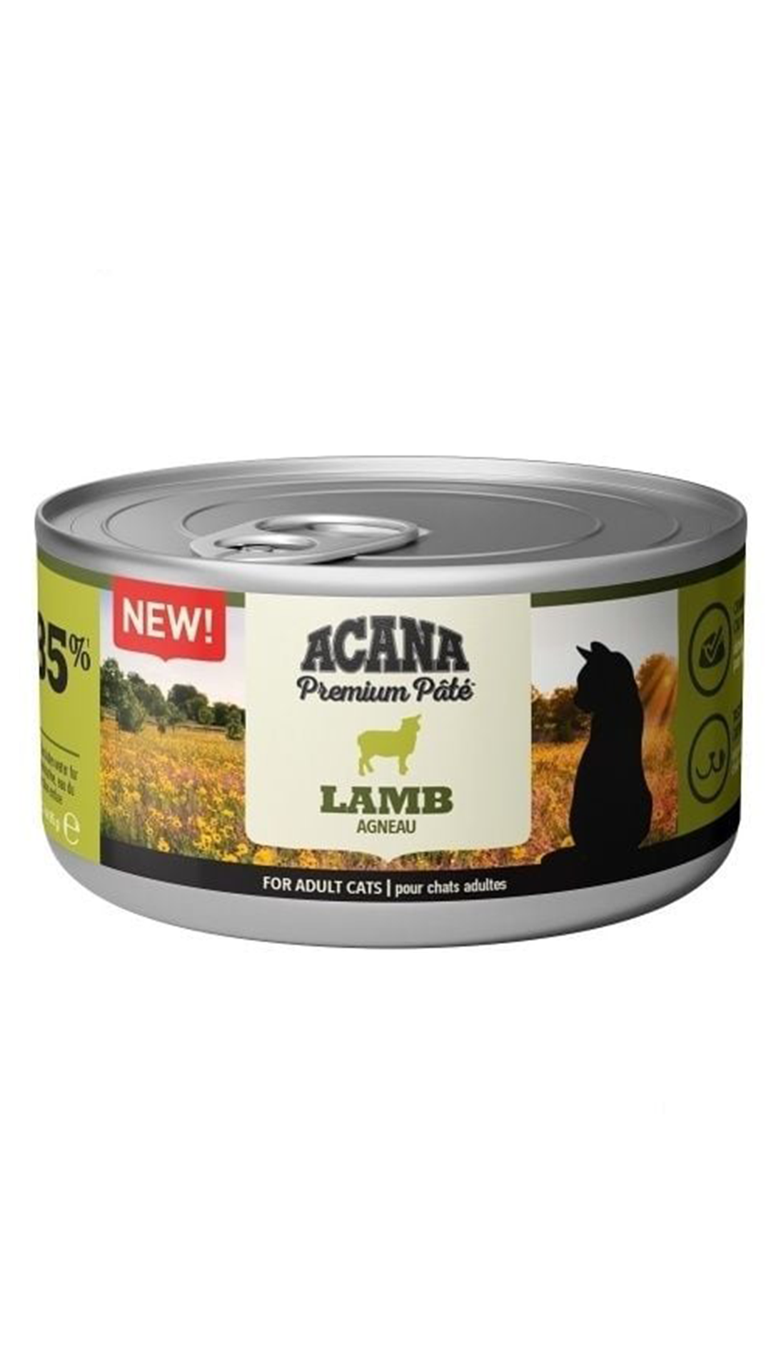 Acana Premium Pate Kuzu Etli Ezme Yetişkin Kedi Konservesi 85gr