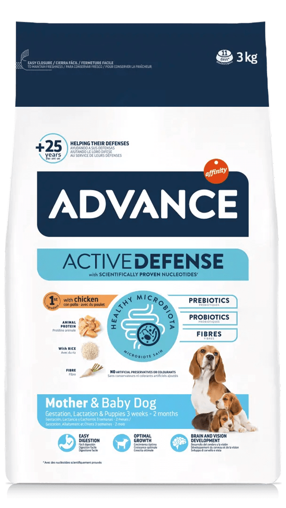 Advance Puppy İnitial Tavuklu Anne Yavru Köpek Maması 3 Kg