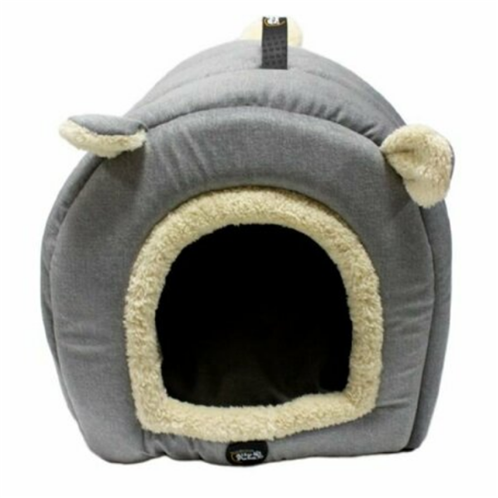 ALLY PAWS Eskimo Kulaklı Kedi ve Köpek Yuva ve Yatak