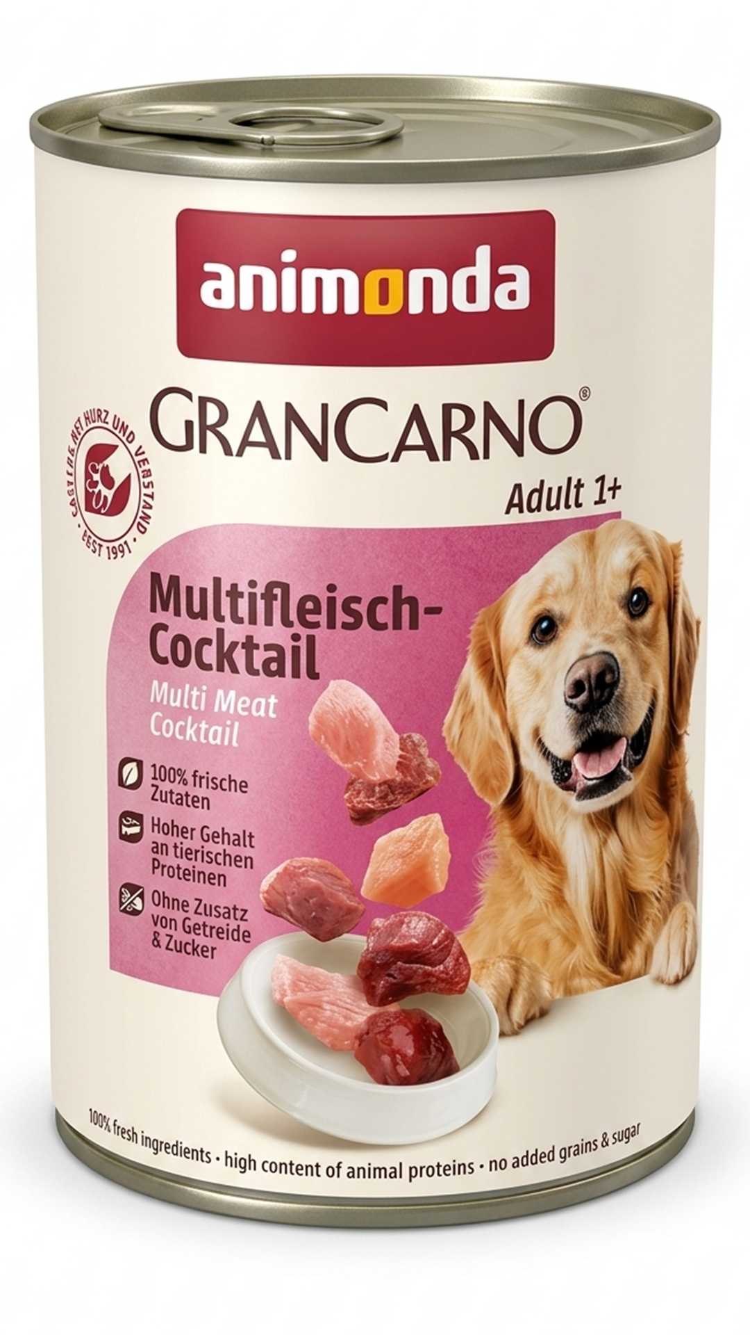 Animonda GranCarno Karışık Etli Yetişkin Köpek Konservesi 400gr