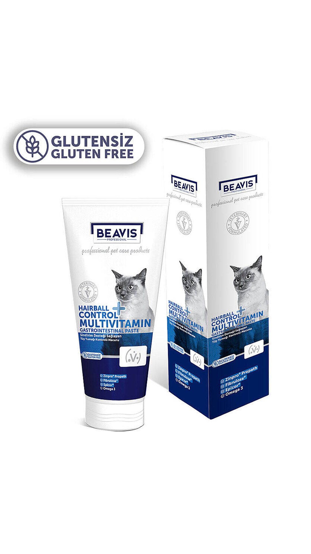 BEAVIS HAIRBALL MULTIVITAMIN GASTROINTESTINAL KEDI