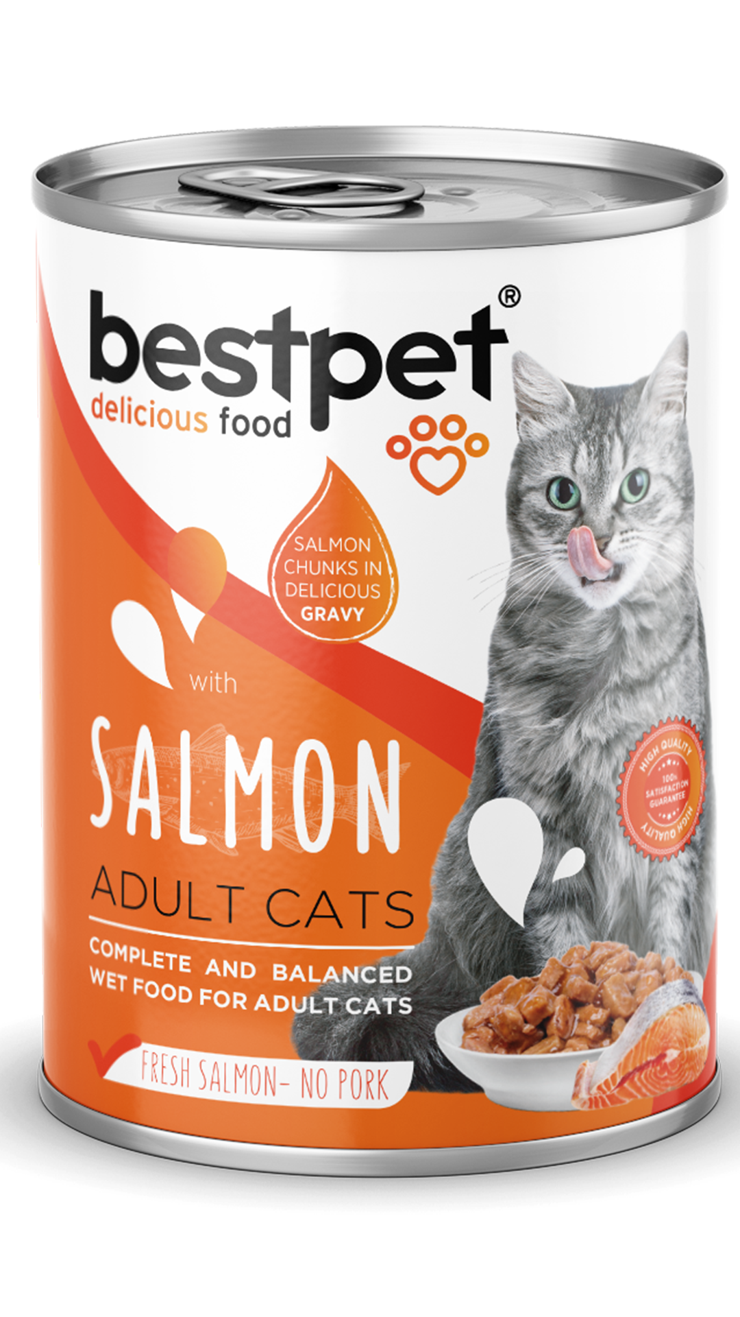 BestPet Somonlu Kısırlaştırılmış Kedi Konservesi 400gr