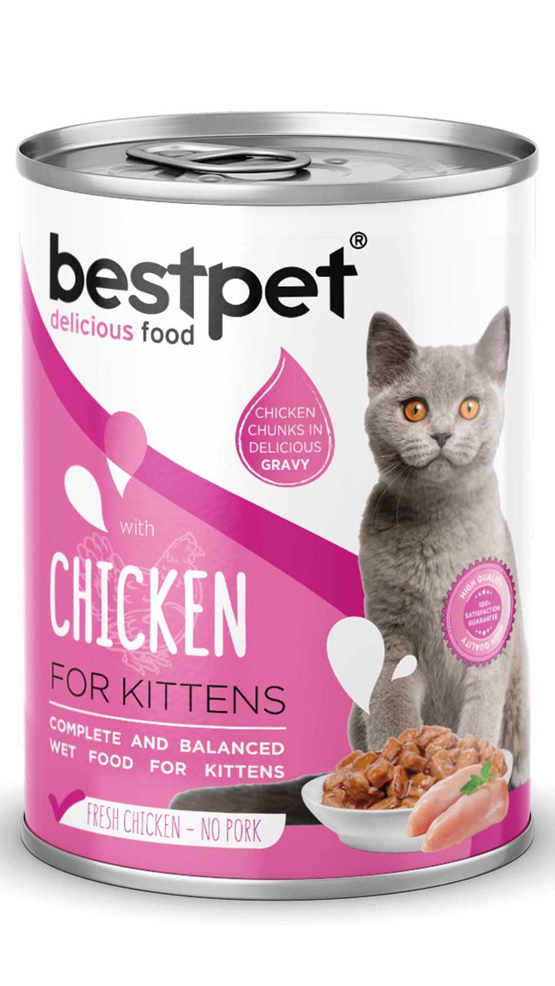 BestPet Tavuklu Yavru Kedi Konservesi 400gr
