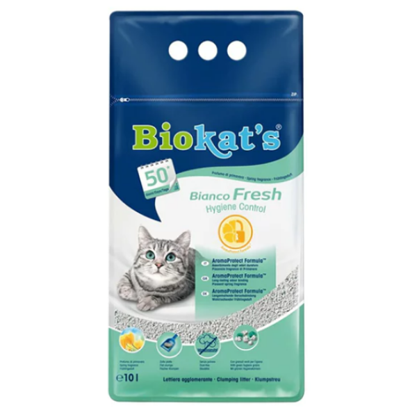 BIOKAT?S KEDİ KUMU BIANCO FRESH 10LT