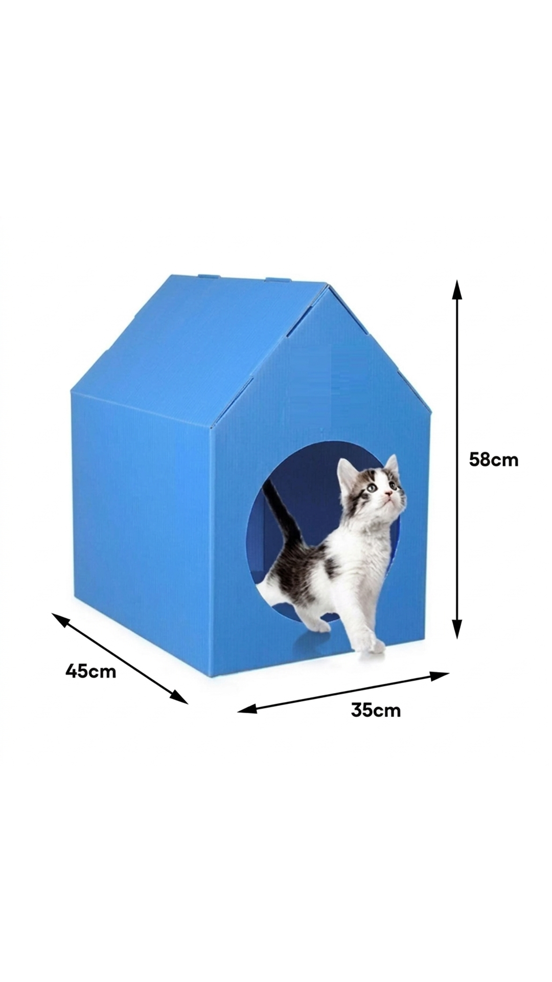 BONİSA PLASTİK KEDİ EVİ