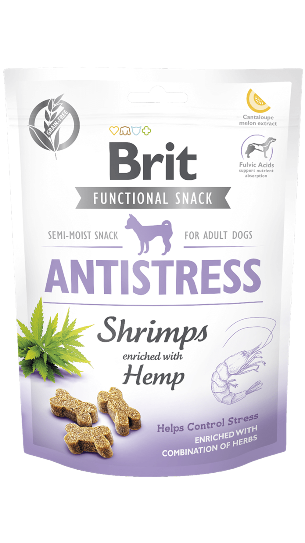 Brit Anti-Stress Kenevirli ve Karidesli Sakinleştirici Etkili Köpek Ödülü 150gr