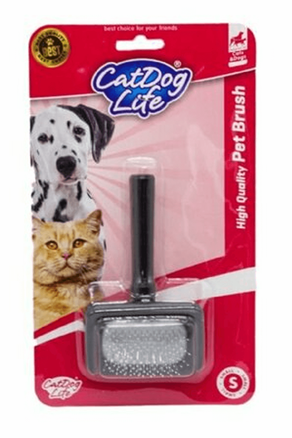 CAT/DOGLİFE KEDİ ve KÖPEKLER İÇİN AHŞAP TELLİ FIRÇA S 