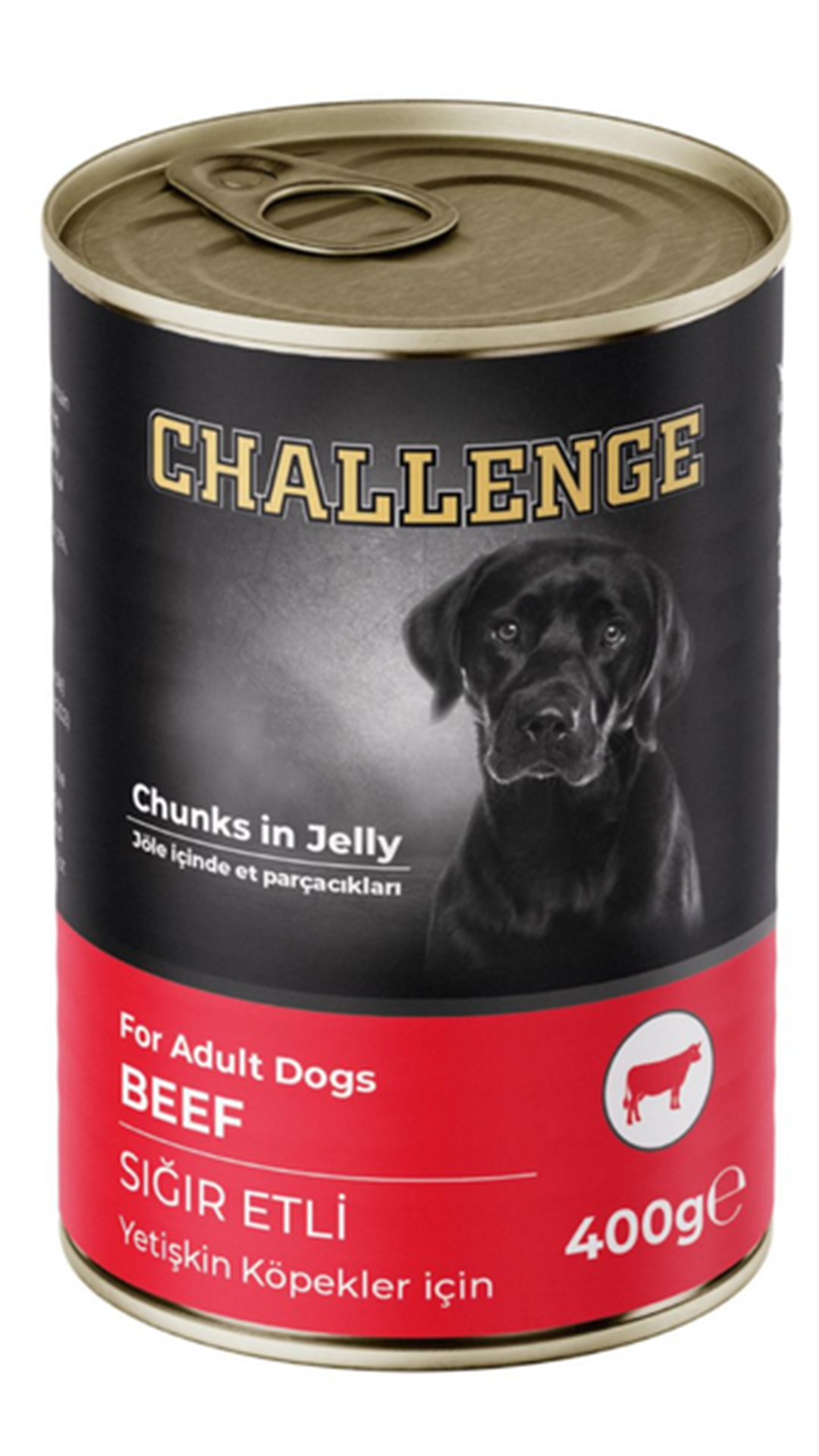Challenge Sığır Etli Yetişkin Köpek Konservesi 400 gr