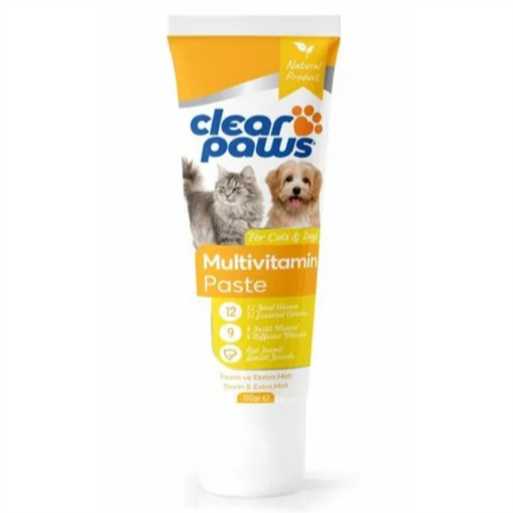 Clear Paws Multivitamin Paste Cat & Dog 100 Gr