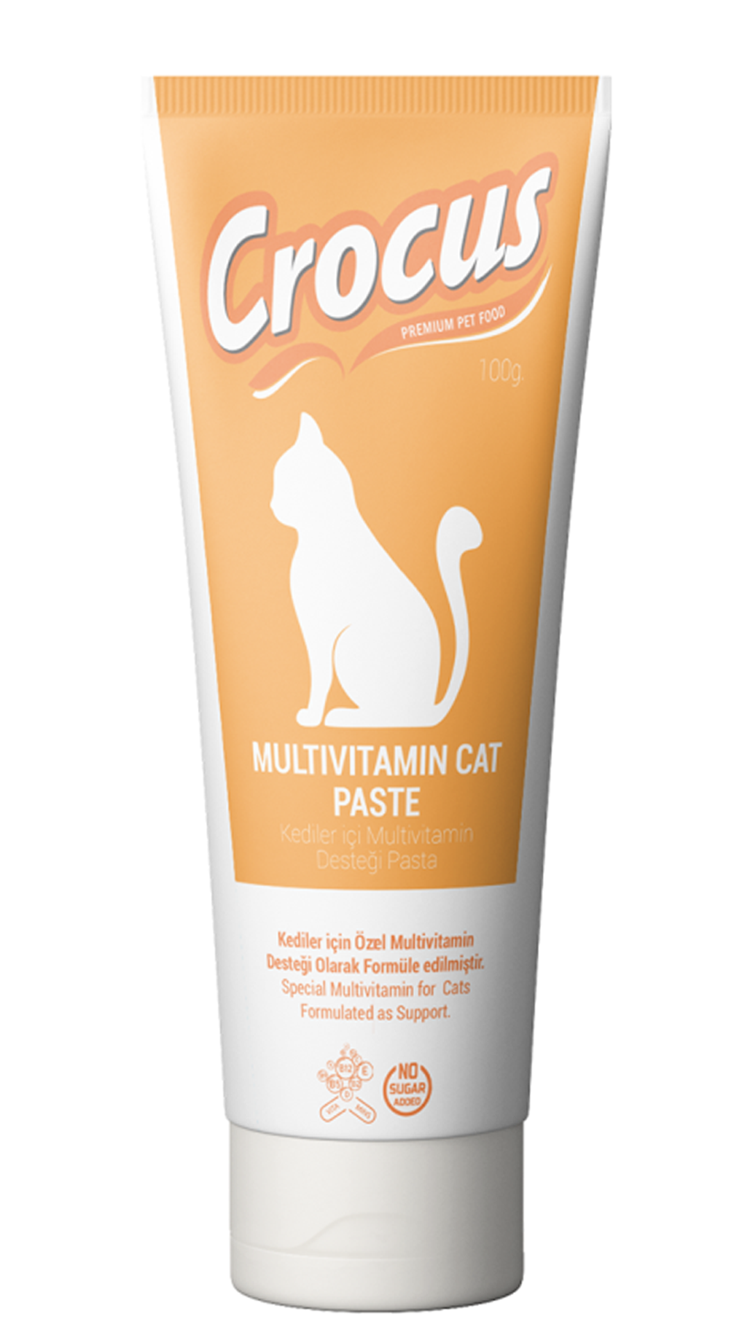 CROCUS KEDİ MULTİVİTAMİN MACUN 100 GRAM