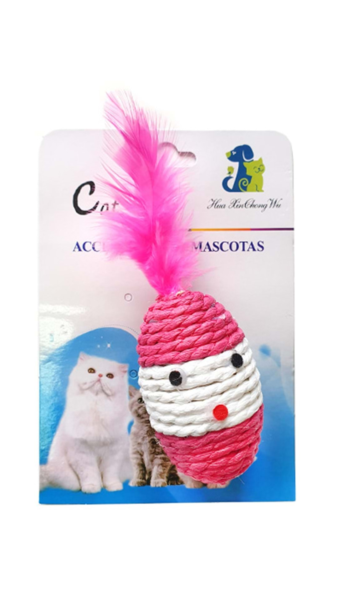 D-PETS CAT TOYS TÜYLÜ ÖRGÜ KEDİ OYUNCAK