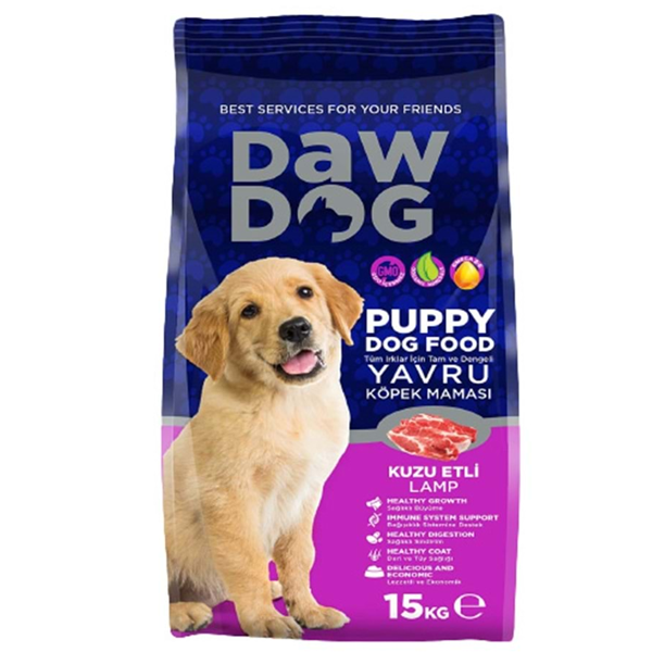 Dawdog Yavru Köpek Maması Kuzu Etli & Pirinçli 15 Kg 