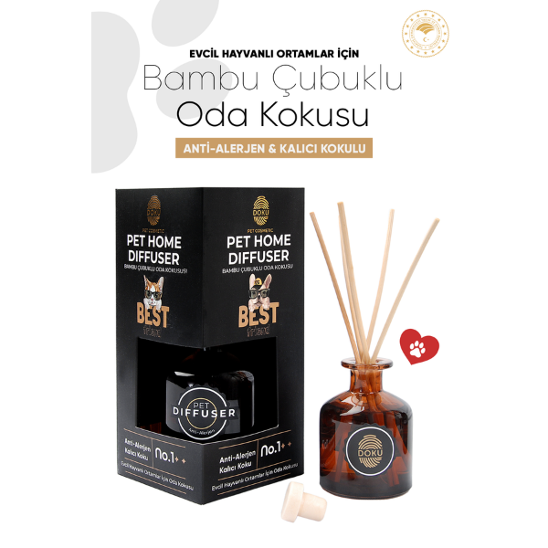 Doku Pet Pet Home Bambu Çubuklu Oda Kokusu 200 Ml