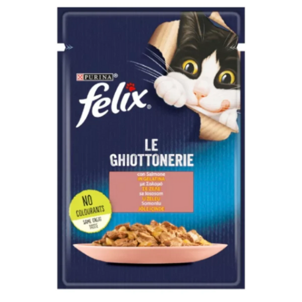 Felix Somonlu Yetişkin Kedi Konservesi 85gr 12 Adet