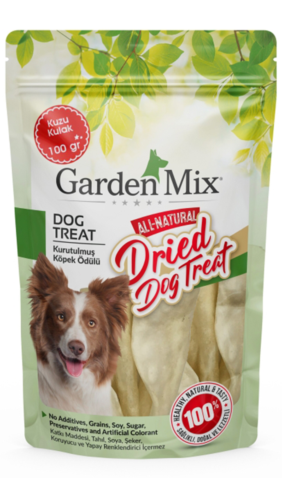 GARDEN MİX KURUTULMUŞ KUZU KULAK 100 GR