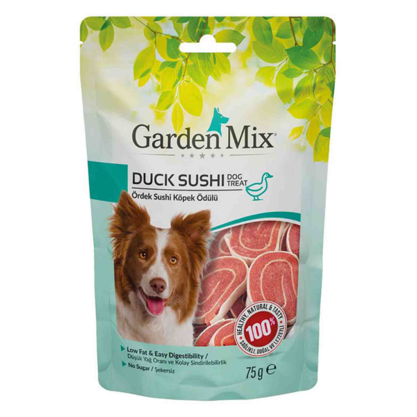 Garden Mix Ördekli Sushi Köpek Ödül Maması 75gr