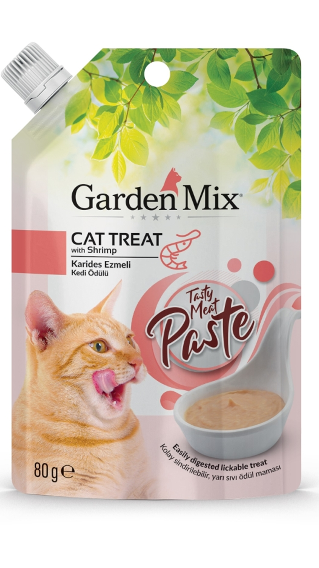 GARDENMİX TAVUK VE KARİDES EZMELİ KEDİ ÖDÜLÜ 80GR