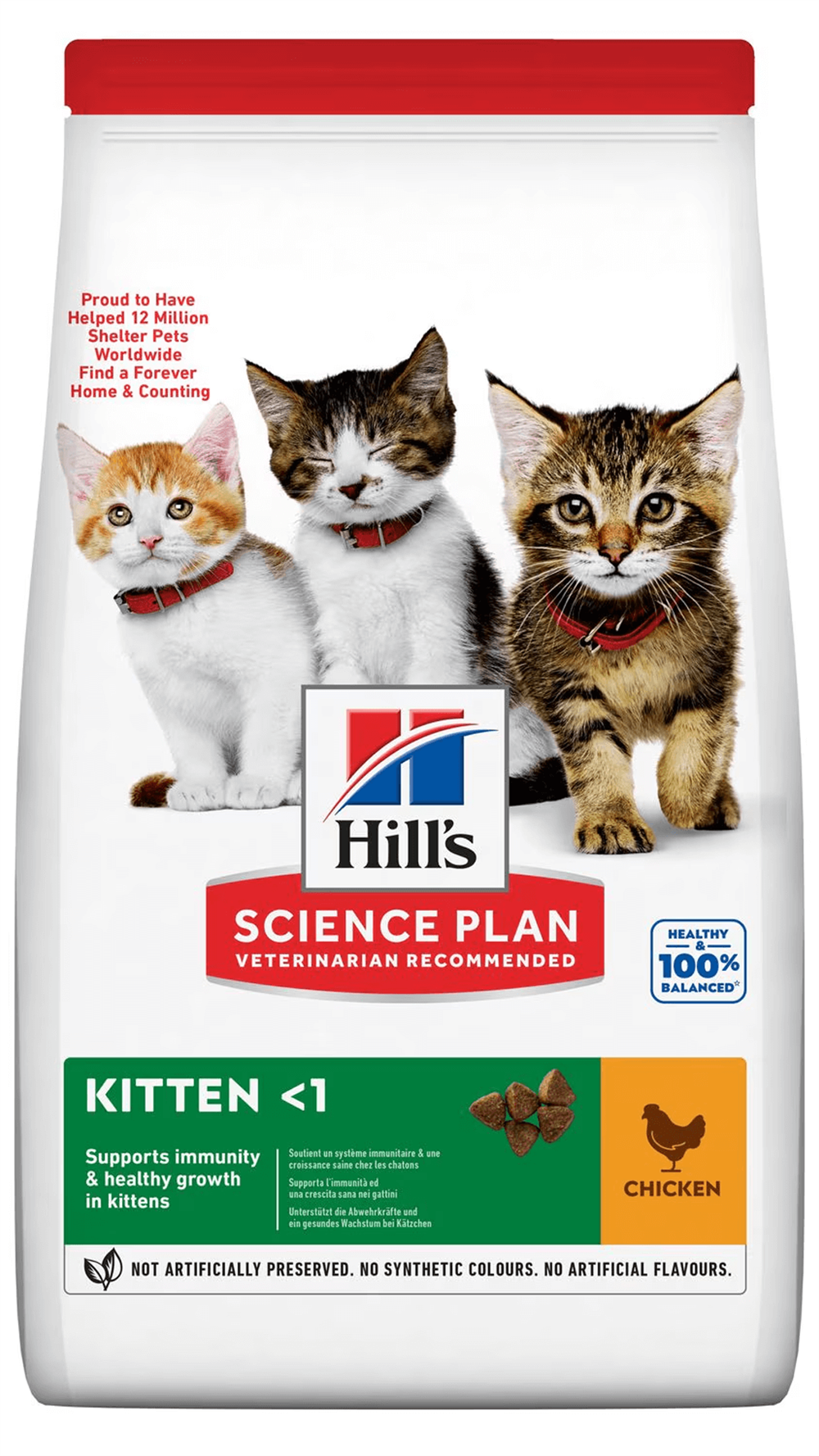Hill's SCIENCE PLAN Tavuklu Yavru Kedi Maması 1kg+0,5kg HEDİYE!
