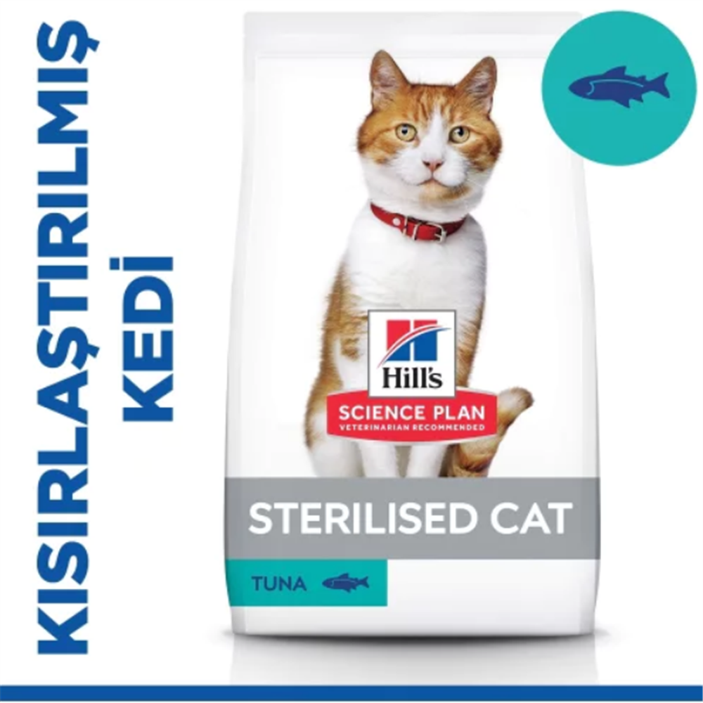 Hill's SCIENCE PLAN Ton Balıklı Kısırlaştırılmış Kedi Maması 1,5kg