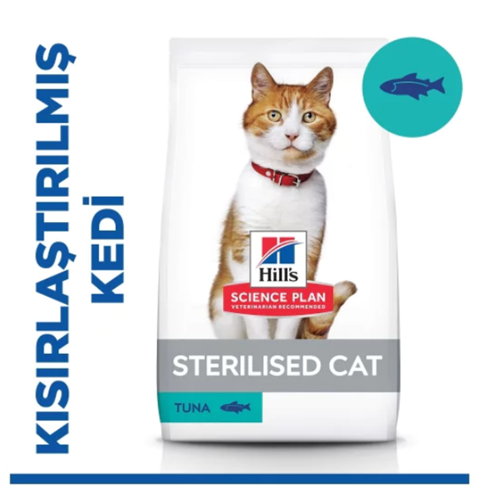 Hill's SCIENCE PLAN Ton Balıklı Kısırlaştırılmış Kedi Maması 1,5kg