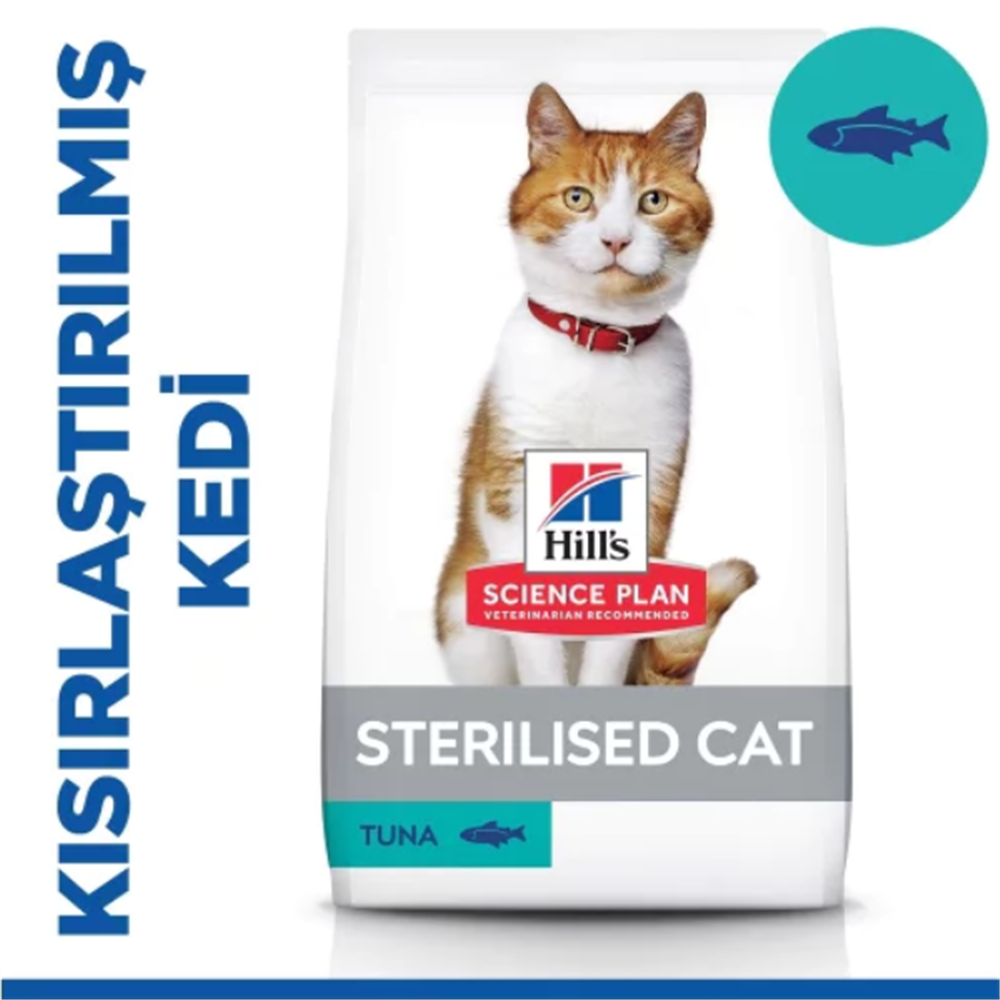 Hill's SCIENCE PLAN Ton Balıklı Kısırlaştırılmış Kedi Maması 3kg
