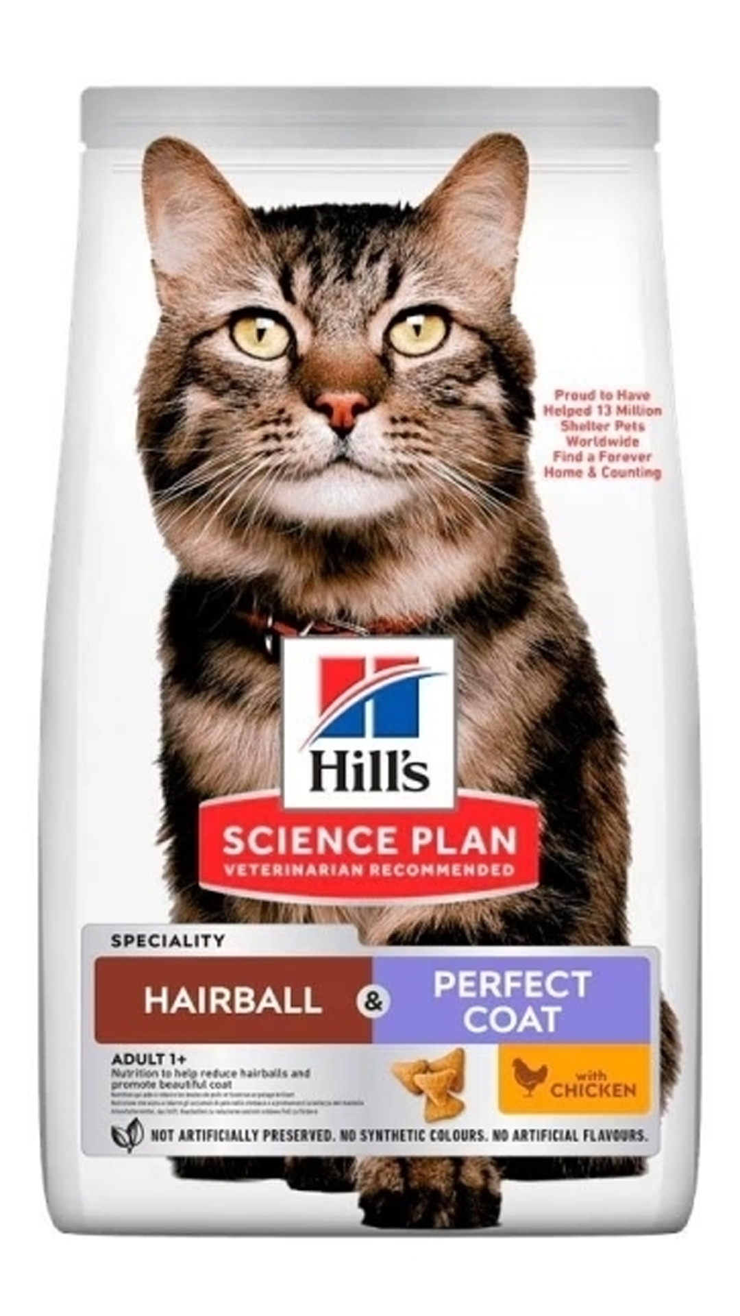 Hills SP Tüy Yumağı Kontrolü Tavuklu Kedi 1,5kg